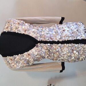 Twinset sequinned cardigan Sz L